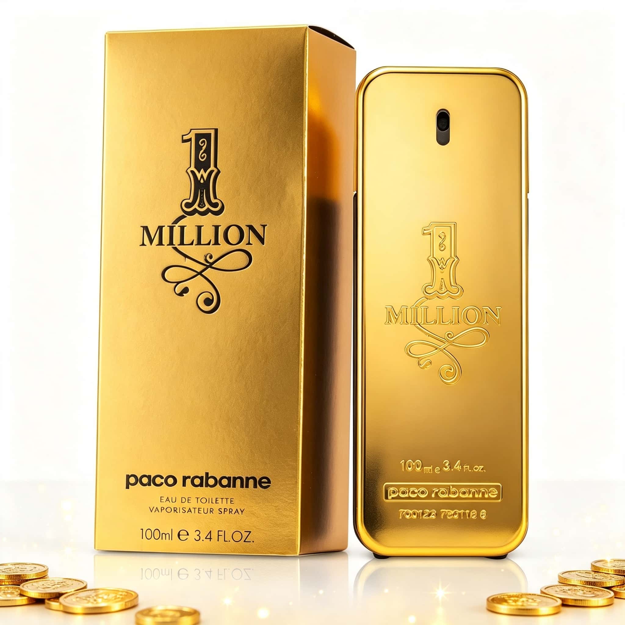 Home Bar Accessories - Paco Rabanne 1 Million Men Perfume