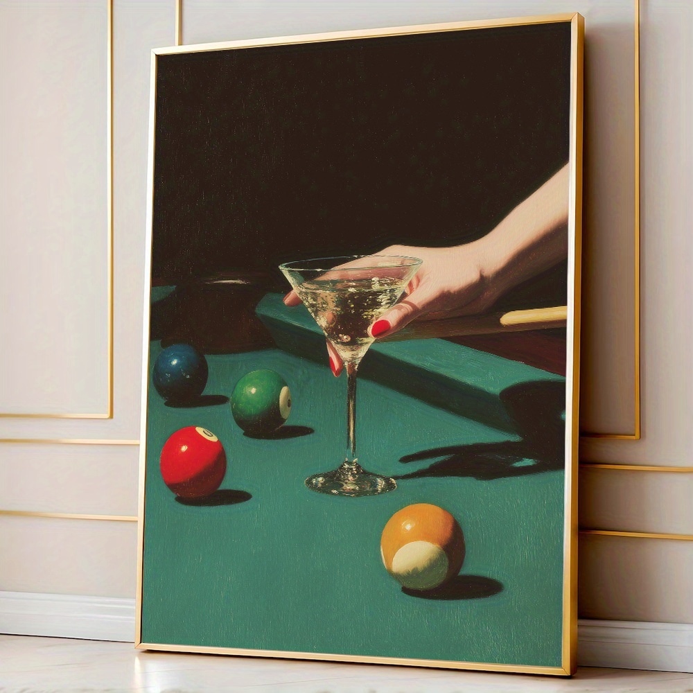 1pc Vintage Billiards Cocktail - Home Bar Set recension och pris