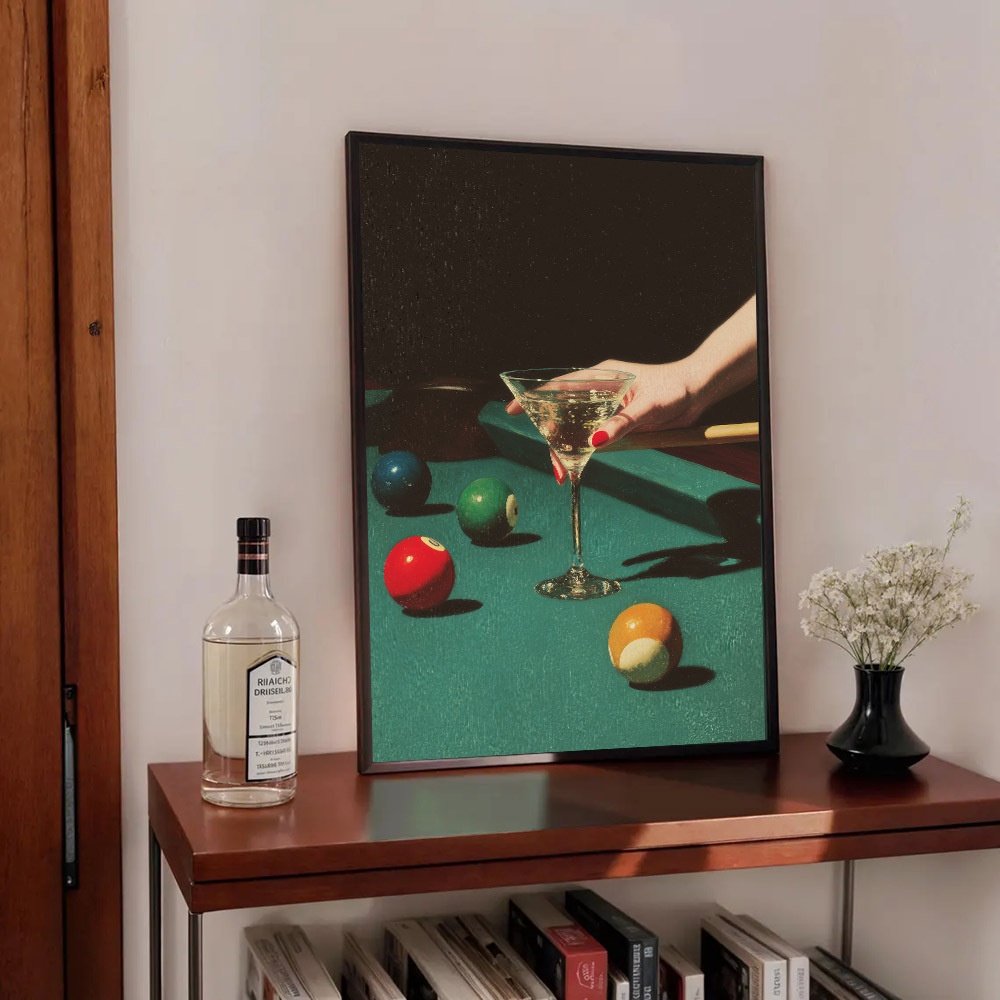 1pc Vintage Billiards Cocktail - Home Bar Set recension och pris
