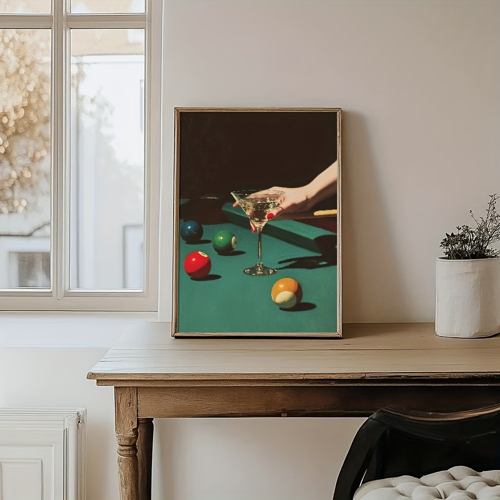 1pc Vintage Billiards Cocktail - Home Bar Set recension och pris