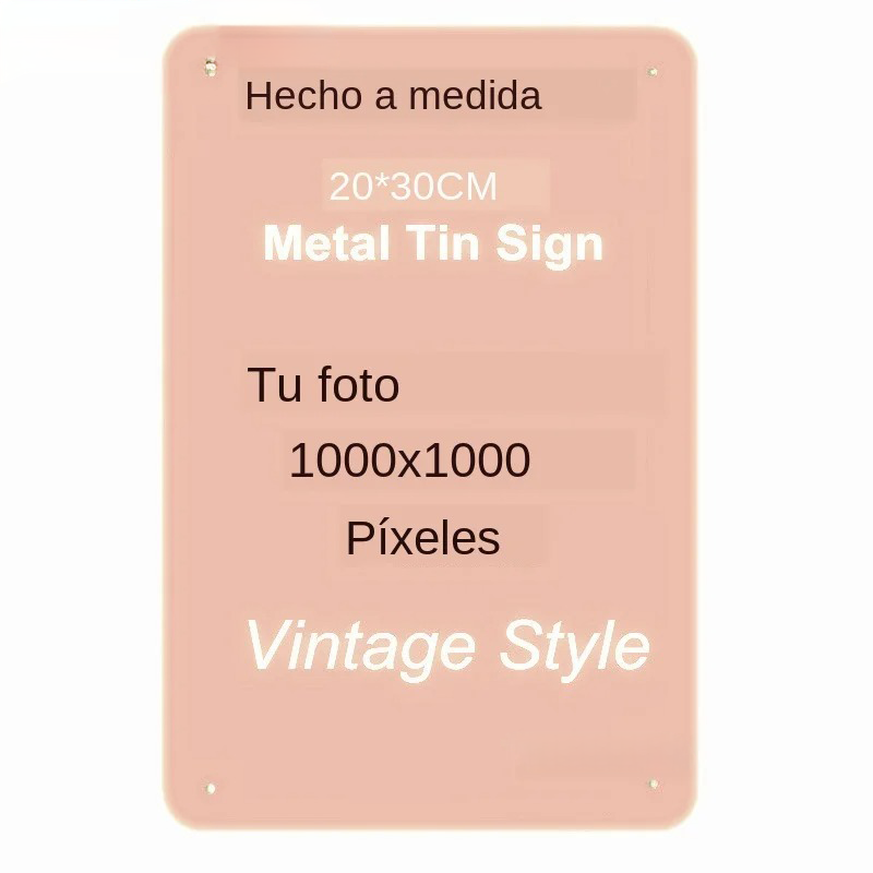 Personalized 20×30cm Vintage S - Home Bar Cafe recension och pris