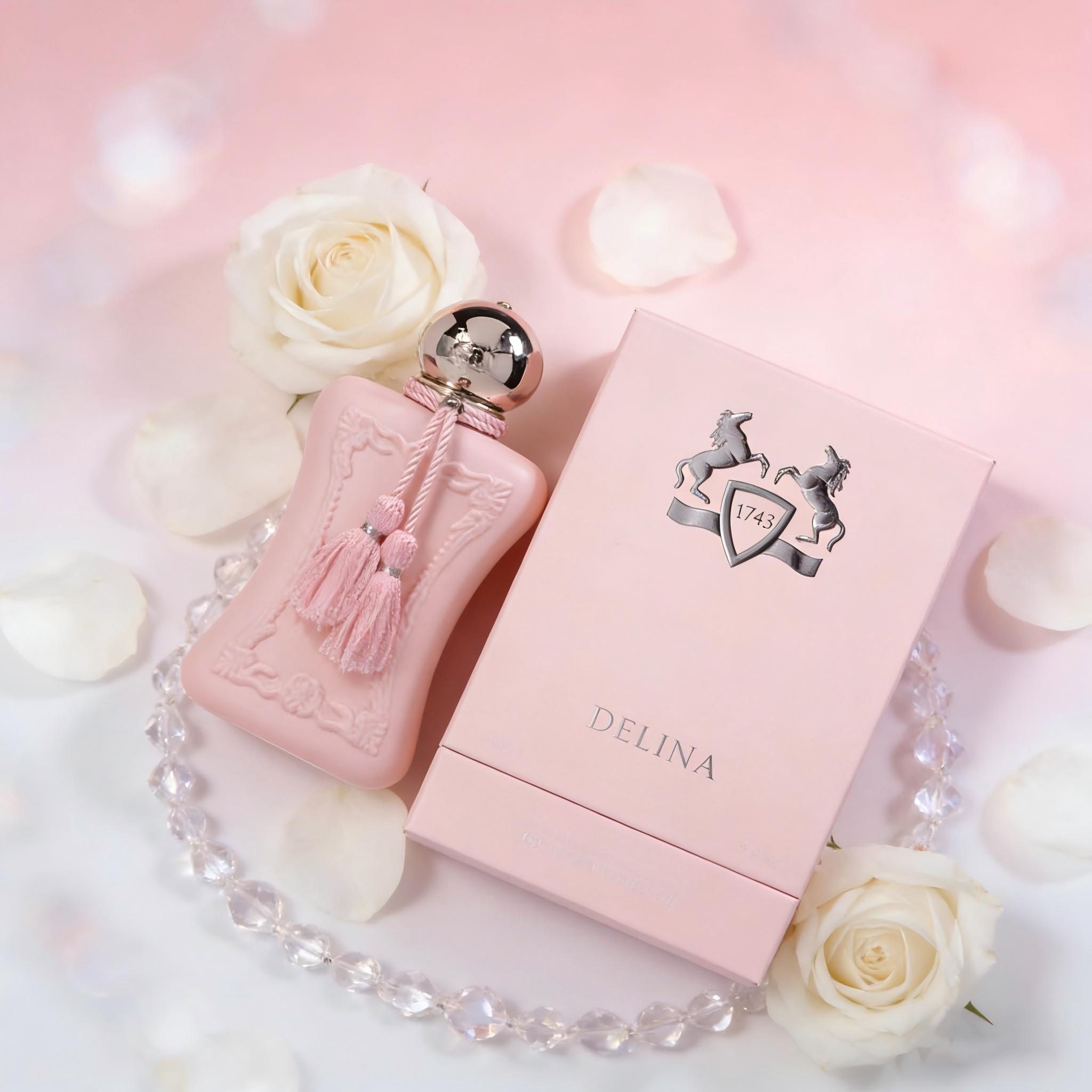 DELINA EDP: Elegant Pink Bottl - Home Bar Accessories recension och pris