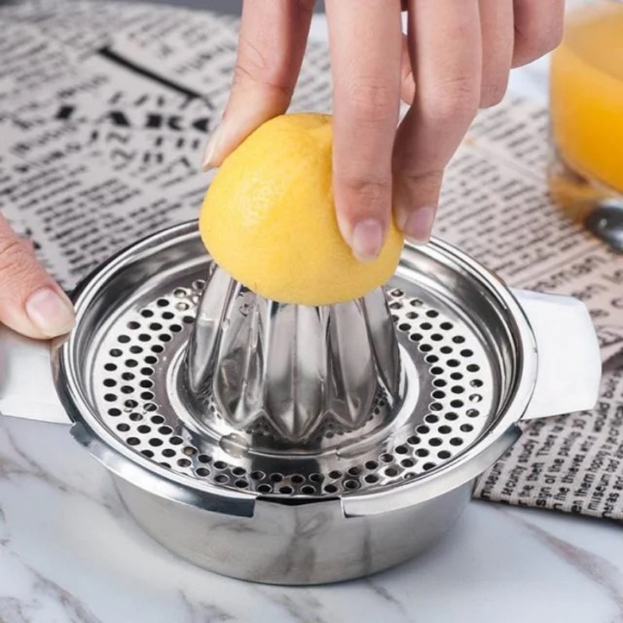 Manual Stainless Steel Lemon O - Citrus Juicer Bar recension och pris