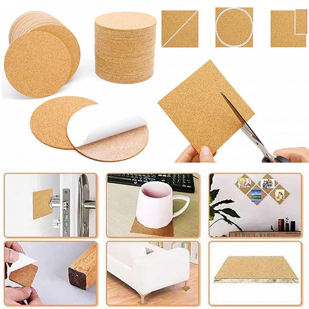10Pcs Cork Coasters Square Cor - Home Bar Supplies recension och pris
