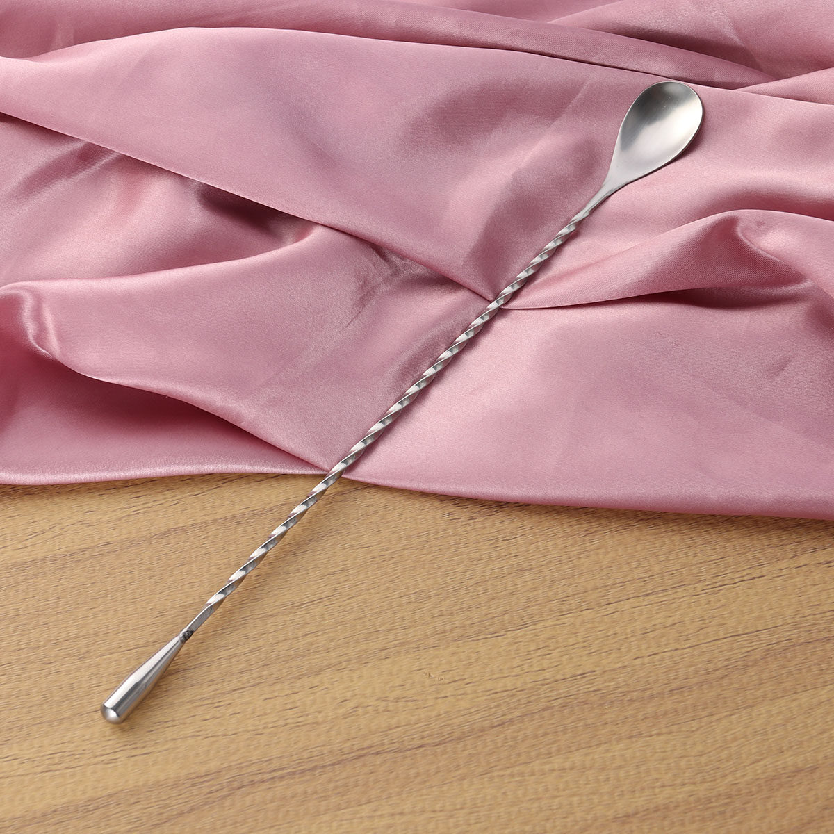 304 Stainless Steel Cocktail P - Bar Spoon Twisted recension och pris