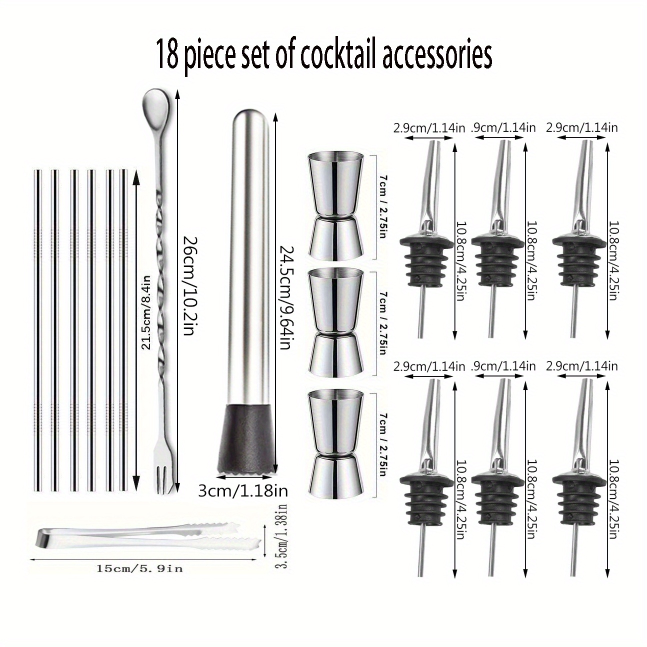 Bar Essentials Collection, Sta - Home Bar Setup Kit recension och pris