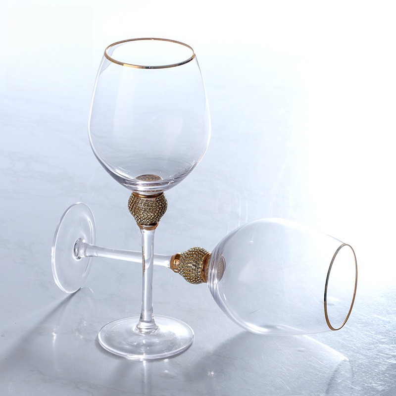 Luxury Diamond Gold Rim Highba - Highball Glass Set recension och pris
