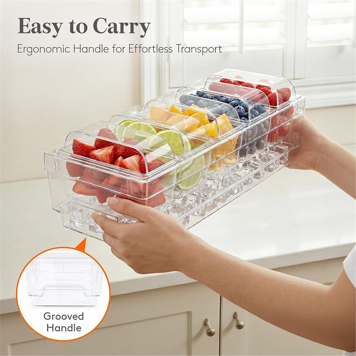 A1846K Chilled Condiment Conta - Garnish Tray Set recension och pris