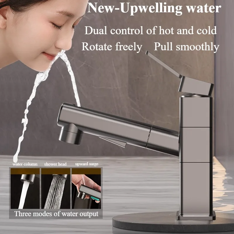 Pull Out Bathroom Faucet Hot a - Home Bar Sink recension och pris