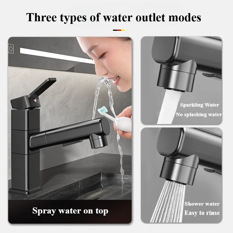 Pull Out Bathroom Faucet Hot a - Home Bar Sink recension och pris