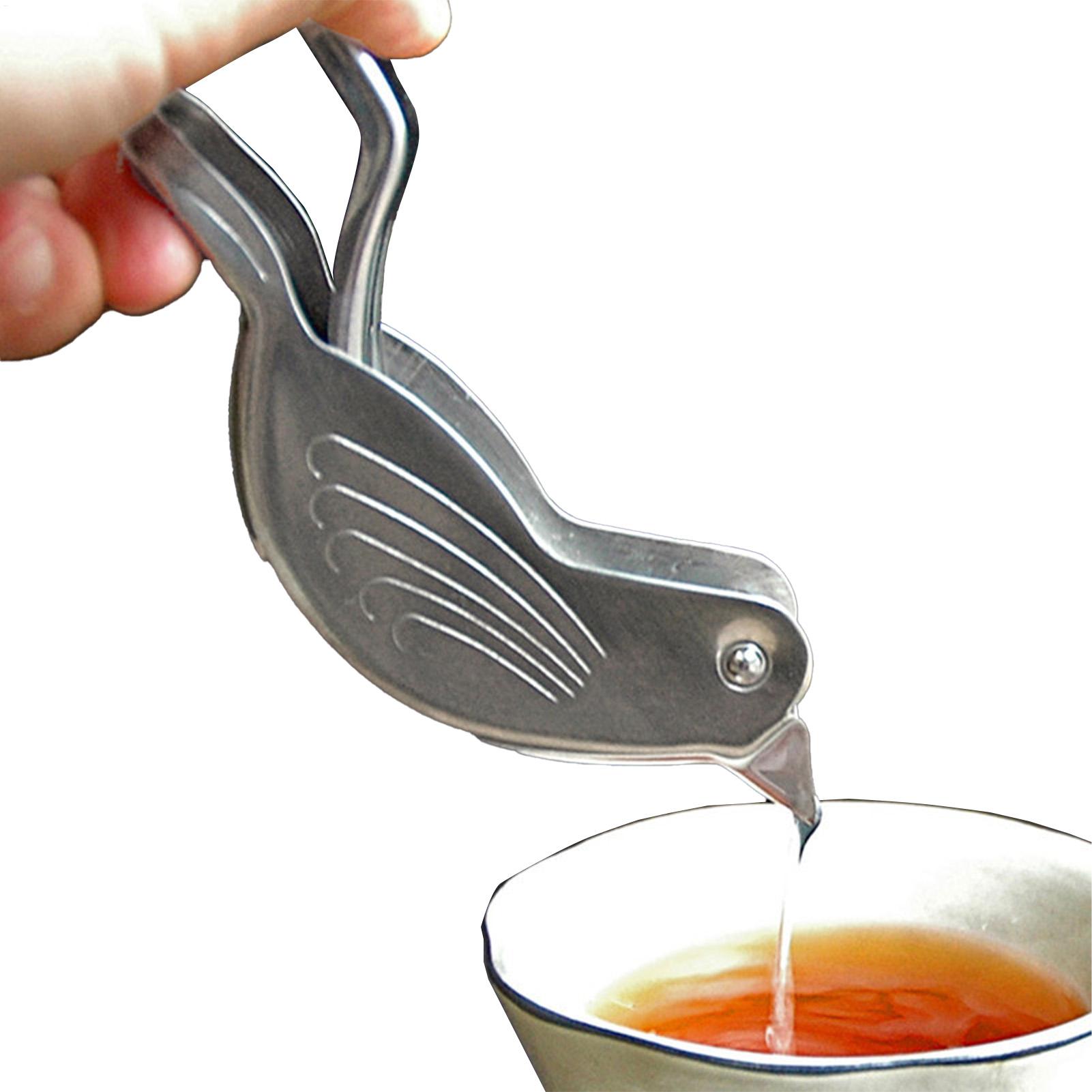 Silver Bird Shape Lemon Juicer - Citrus Juicer Bar recension och pris
