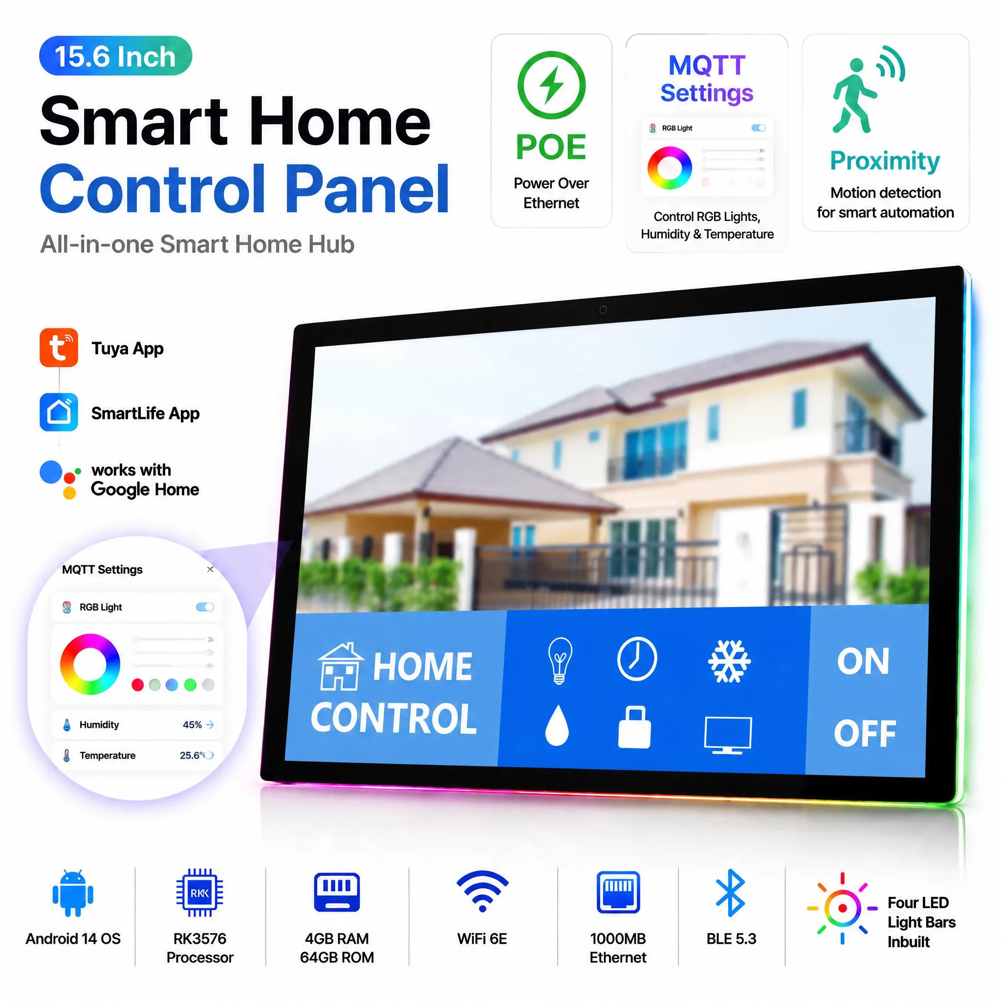 15.6 Inch Inwall Smart Home Ta - Home Bar Android recension och pris