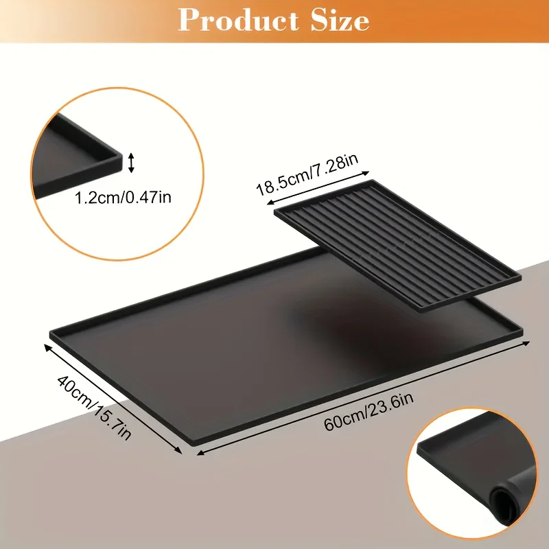 2-in-1 Silicone Coffee Bar Mat - Home Bar And Coffee recension och pris