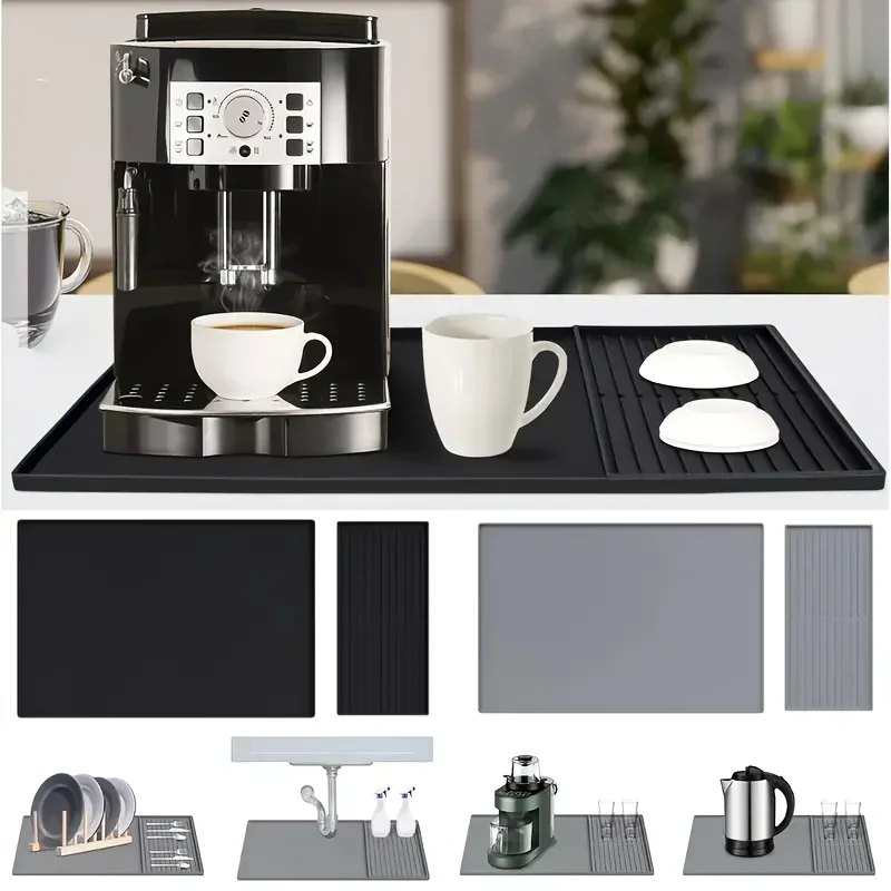 2-in-1 Silicone Coffee Bar Mat - Home Bar And Coffee recension och pris