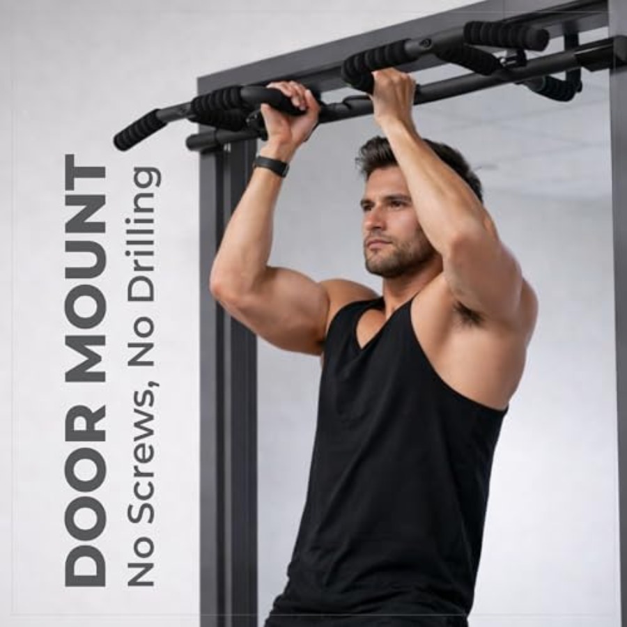 Doorway Pull Up Bar Set with S - Home Bar Set recension och pris