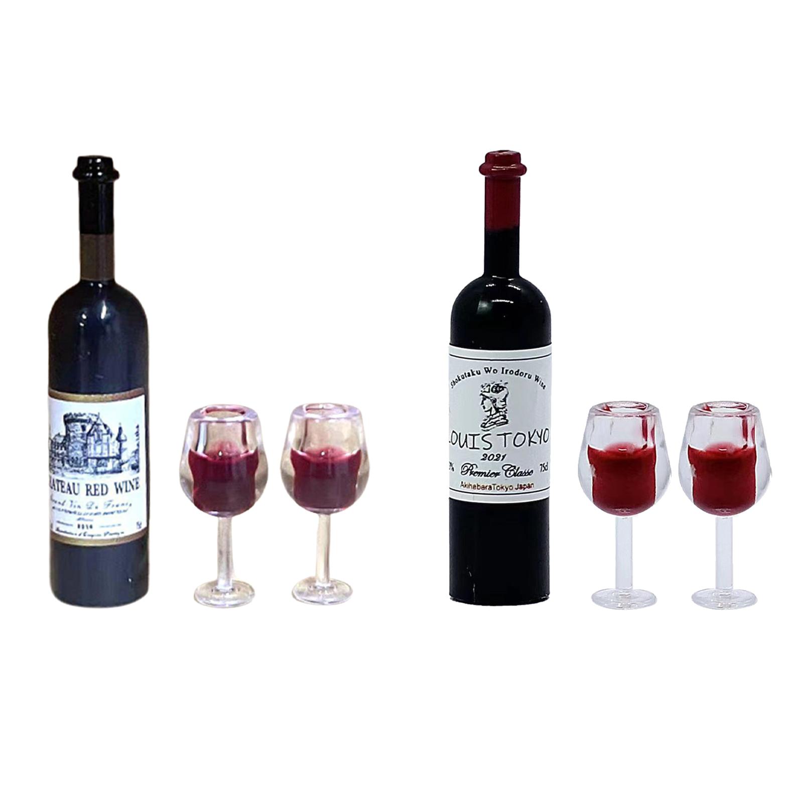 1/12 Scale Dollhouse Wine Bott - Home Bar Shelf recension och pris