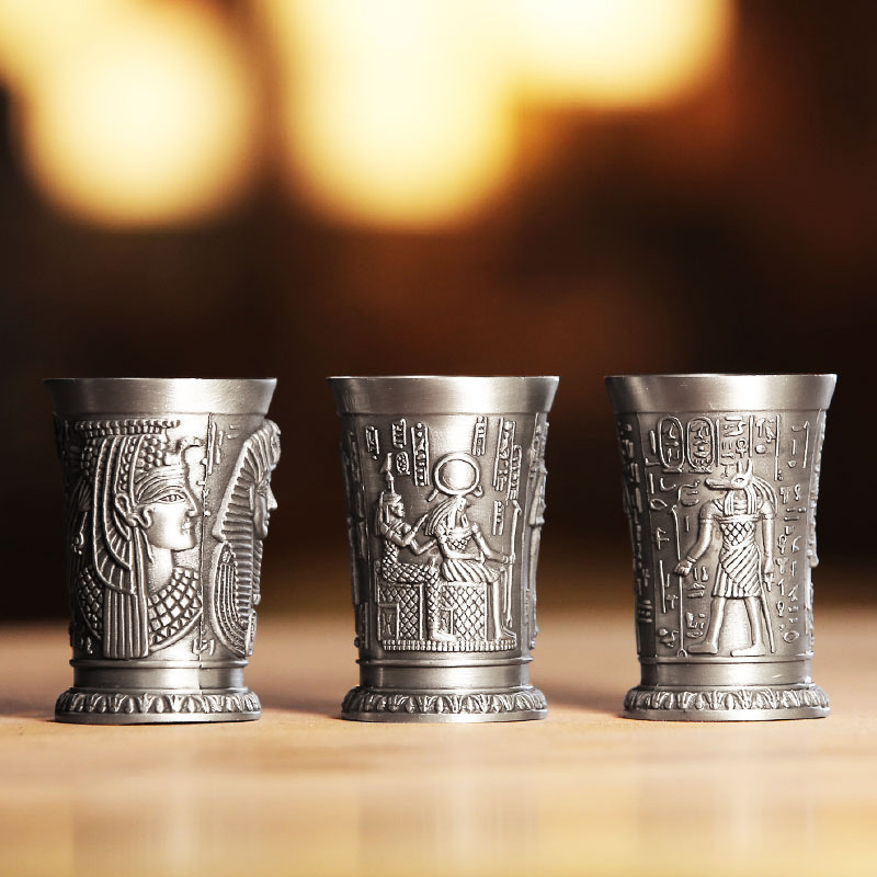 I Piece Bronze Metal Vintage E - Old Fashioned Glass recension och pris