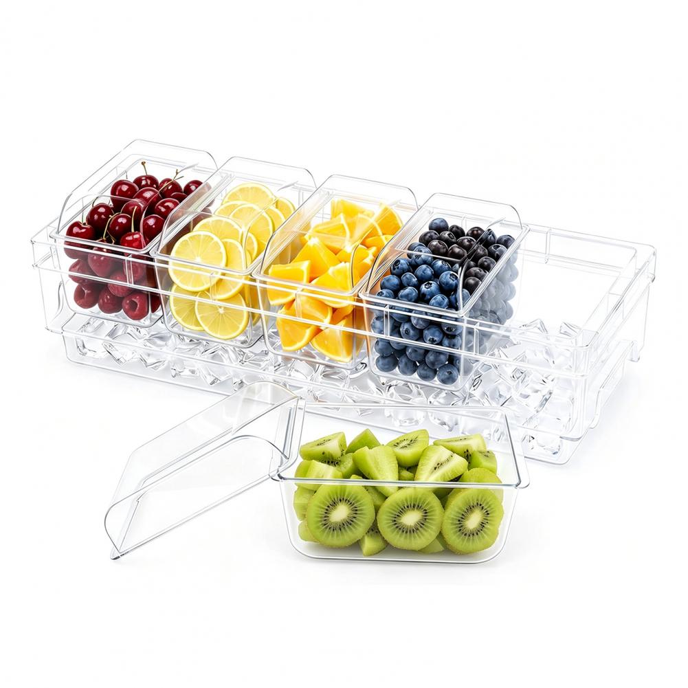 2026 Taco Bar Serving Set for  - Garnish Tray Set recension och pris