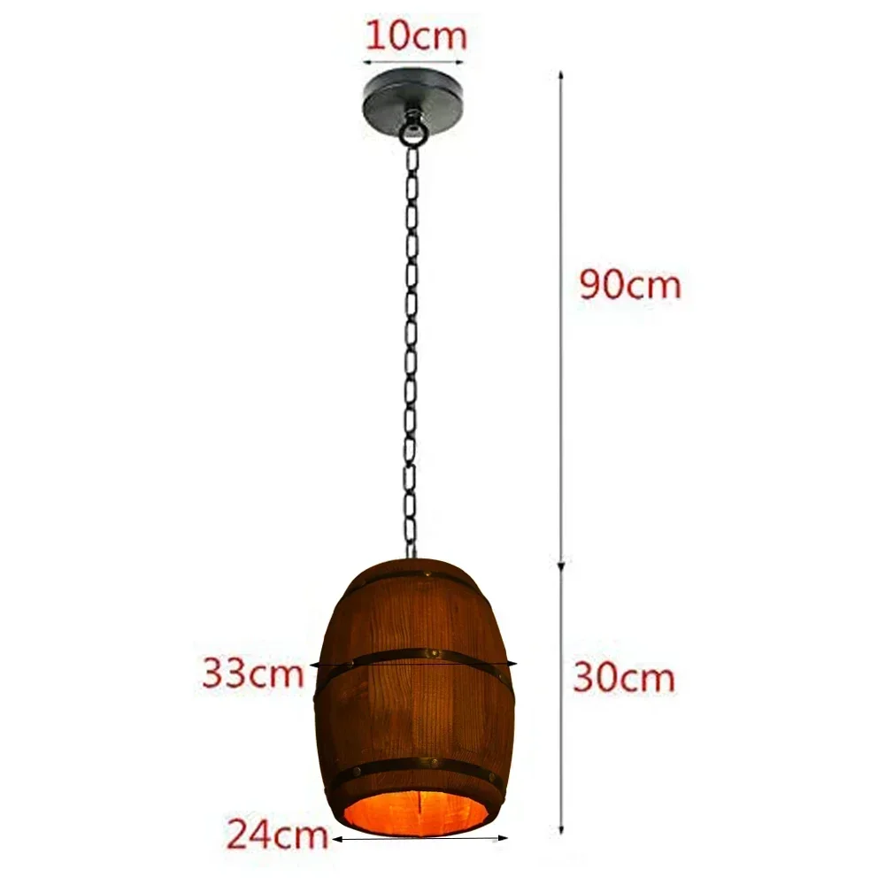 Rustic Lamp Vintage Chandelier - Home Bar Cafe recension och pris