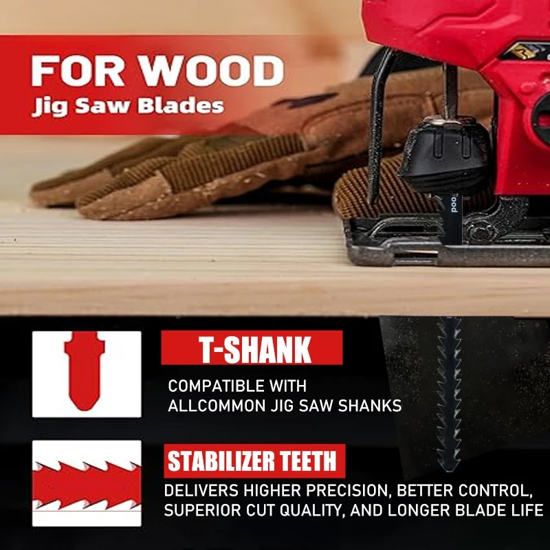 Double-Sided Jigsaw Blades 4/8 - Jigger Double Sided recension och pris