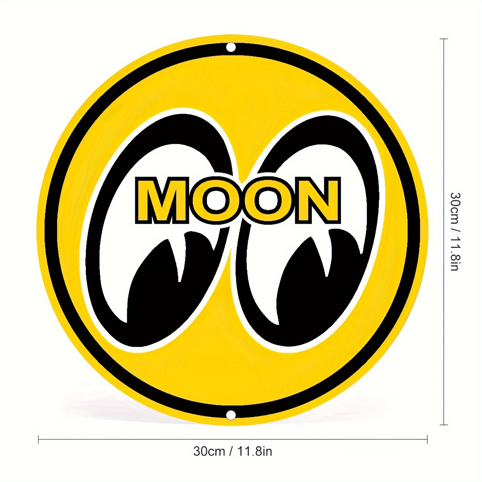 Vintage-Style Round Metal Sign - Home Bar Cafe recension och pris