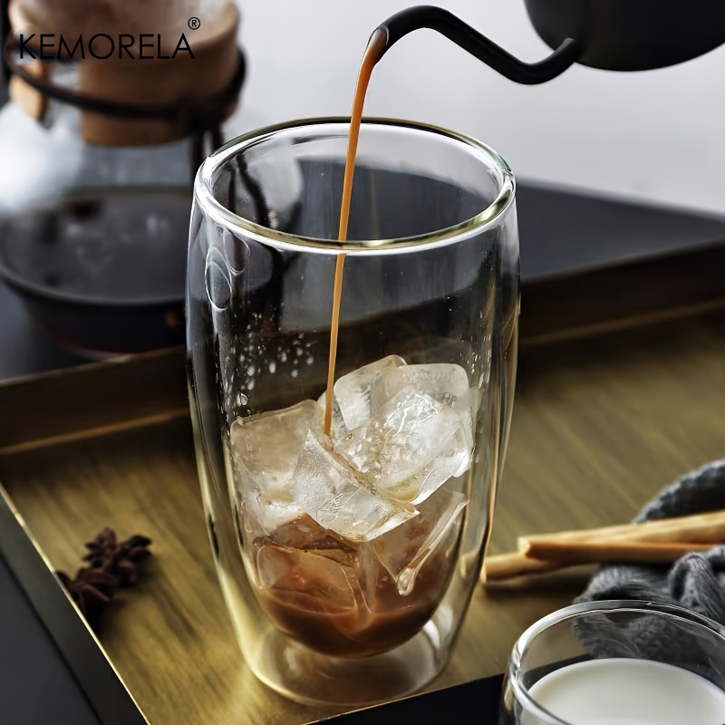 1PCS Heat-Resistant Double Wal - Highball Glass Set recension och pris