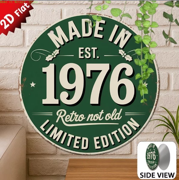 Made in 1976 Retro Not Old 2D  - Home Bar Cafe recension och pris