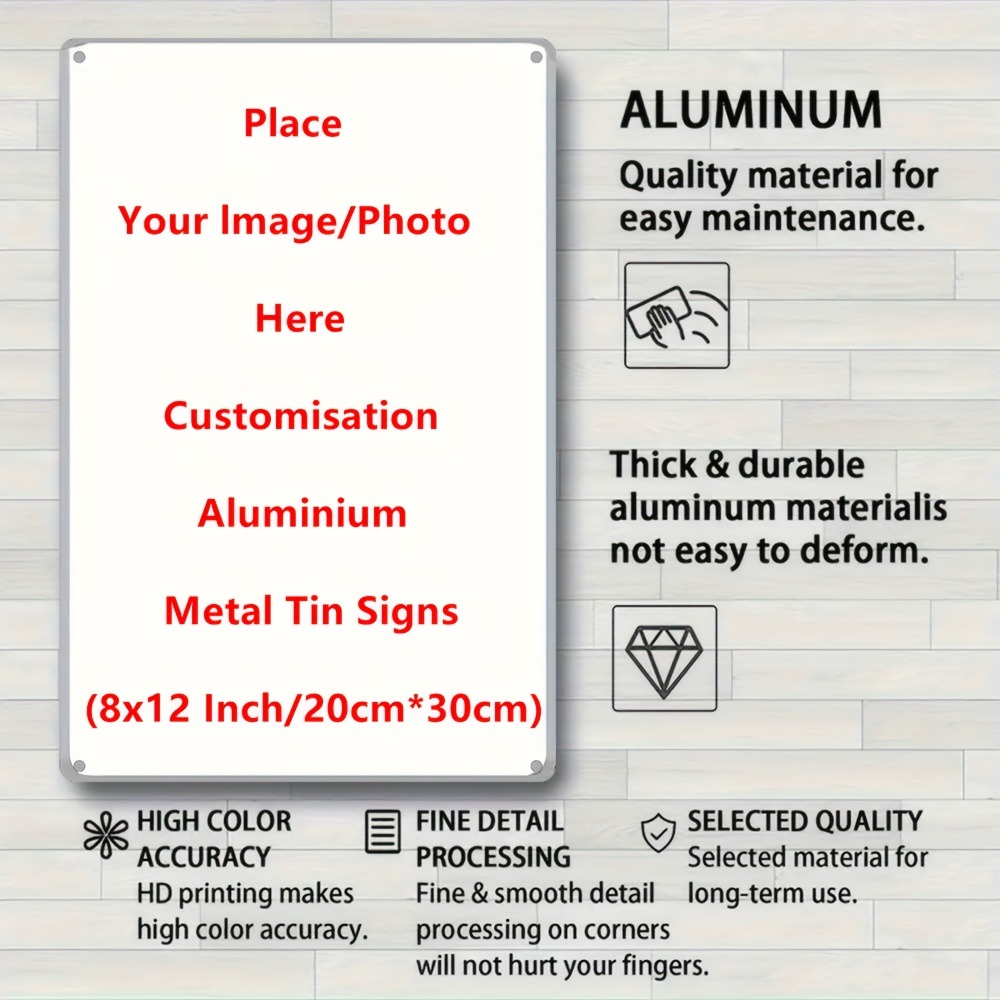 1pc Custom Aluminum Tin Sign 8 - Home Bar Cafe recension och pris