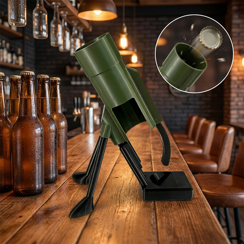Mortar Beer Bottle Opener Free - Home Bar Set recension och pris