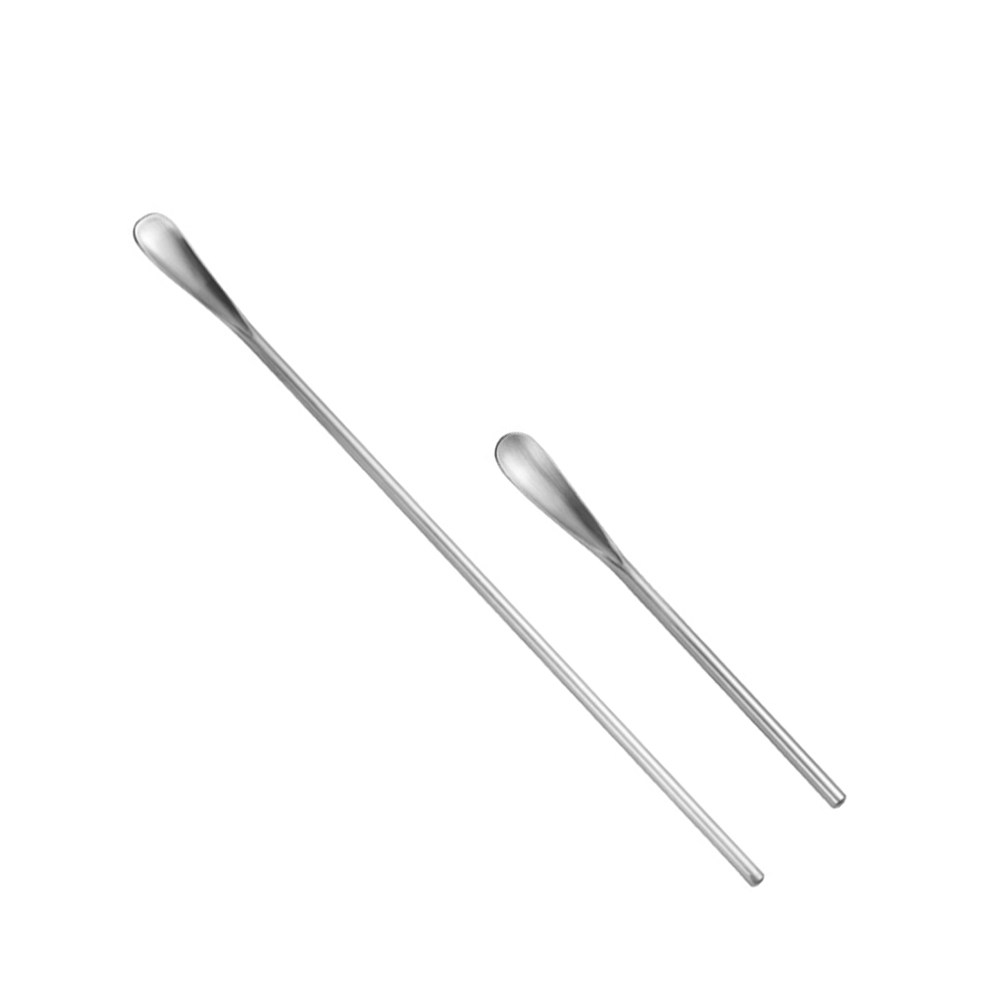 2Pcs Stainless Steel Cocktail  - Bar Spoon Twisted recension och pris
