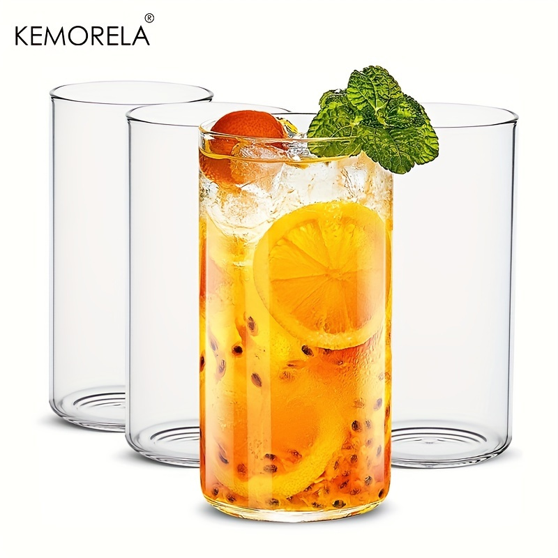 4PCS 560/440ML Drinking Glasse - Highball Glass Set recension och pris